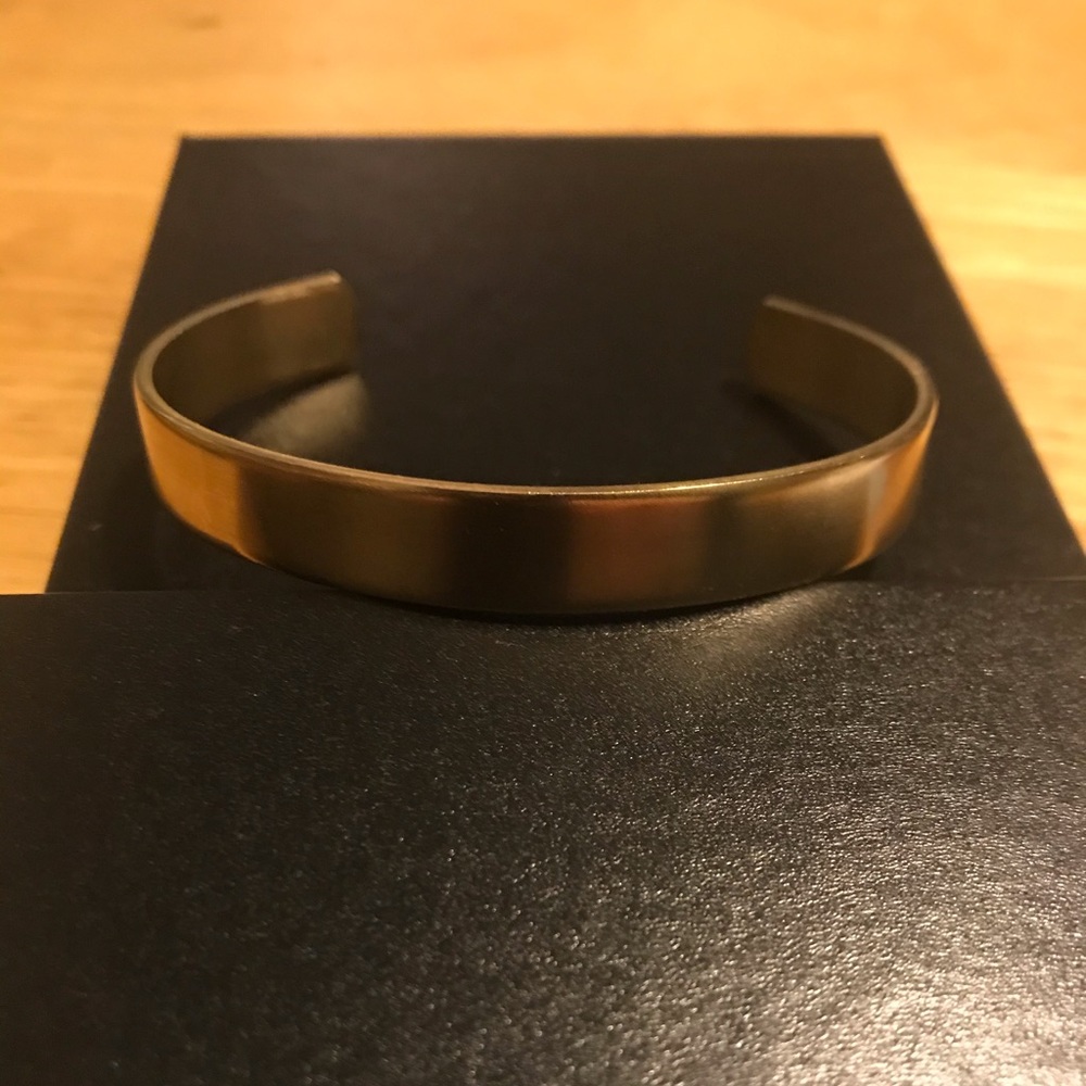 Brass cuff never worn